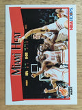 1991-92 Hoops #287 Miami Heat TC