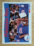 1991-92 Hoops #293 Philadelphia 76ers TC