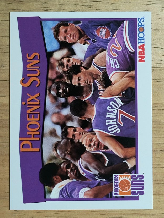 1991-92 Hoops #294 Phoenix Suns TC