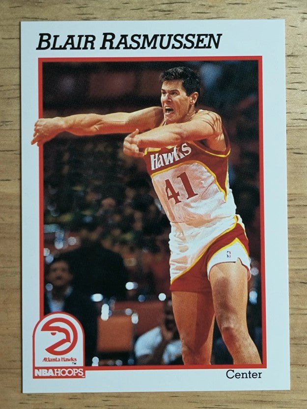 1991-92 Hoops #336 Blair Rasmussen