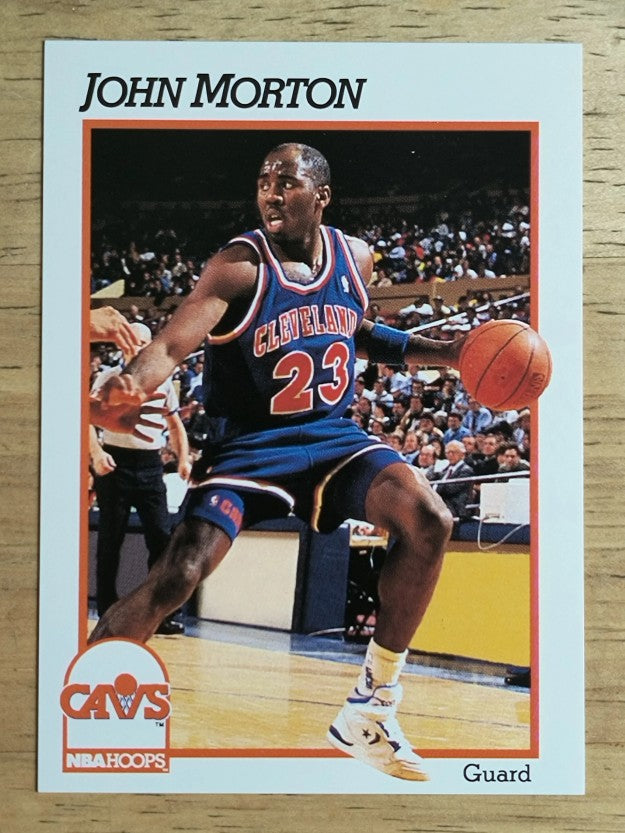 1991-92 Hoops #351 John Morton