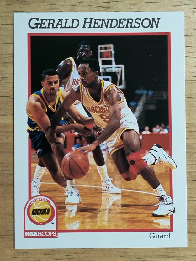 1991-92 Hoops #369 Gerald Henderson