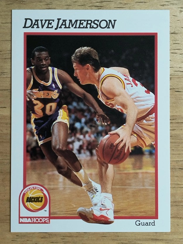 1991-92 Hoops #370 Dave Jamerson
