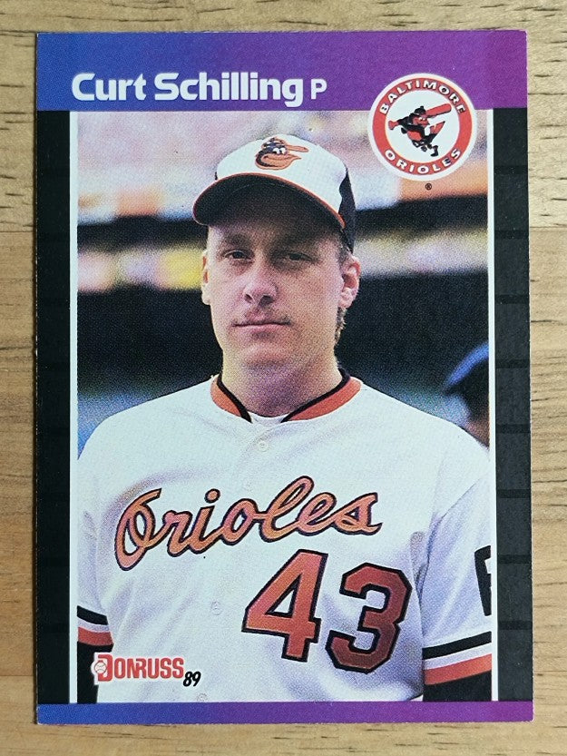 1989 Donruss #635 Curt Schilling DP RC (NM)