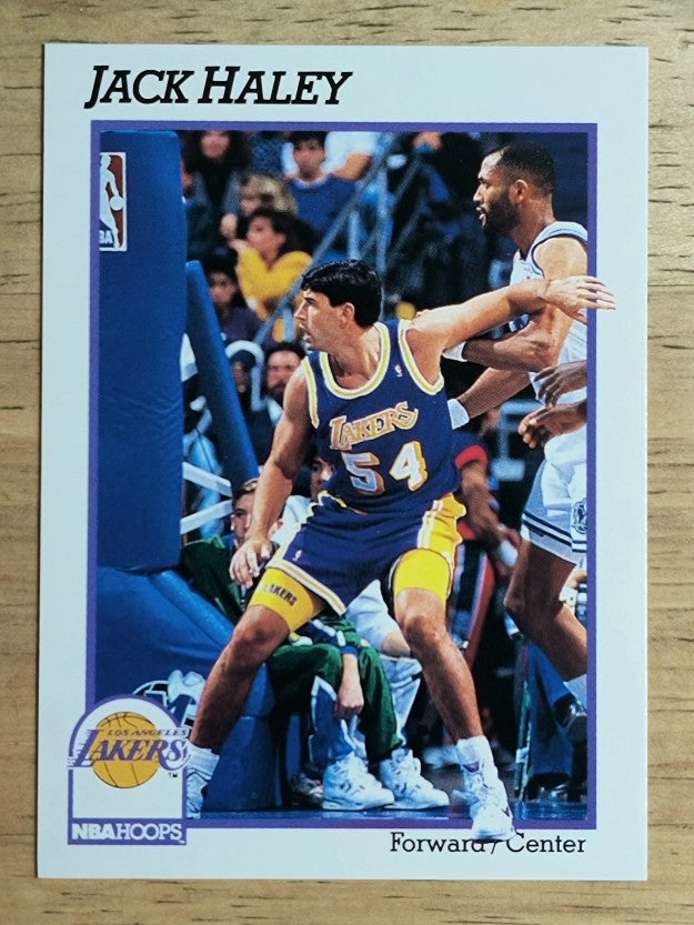 1991-92 Hoops #383 Jack Haley