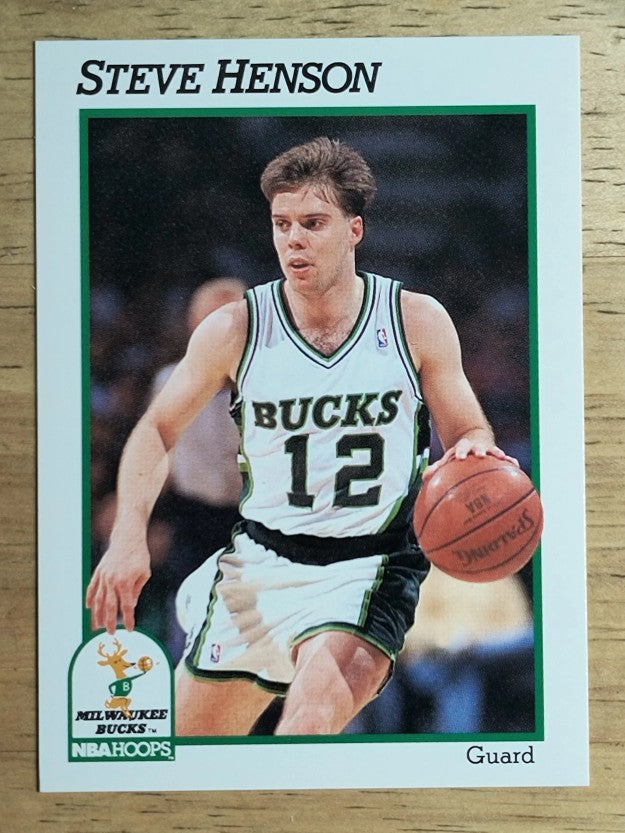 1991-92 Hoops #392 Steve Henson