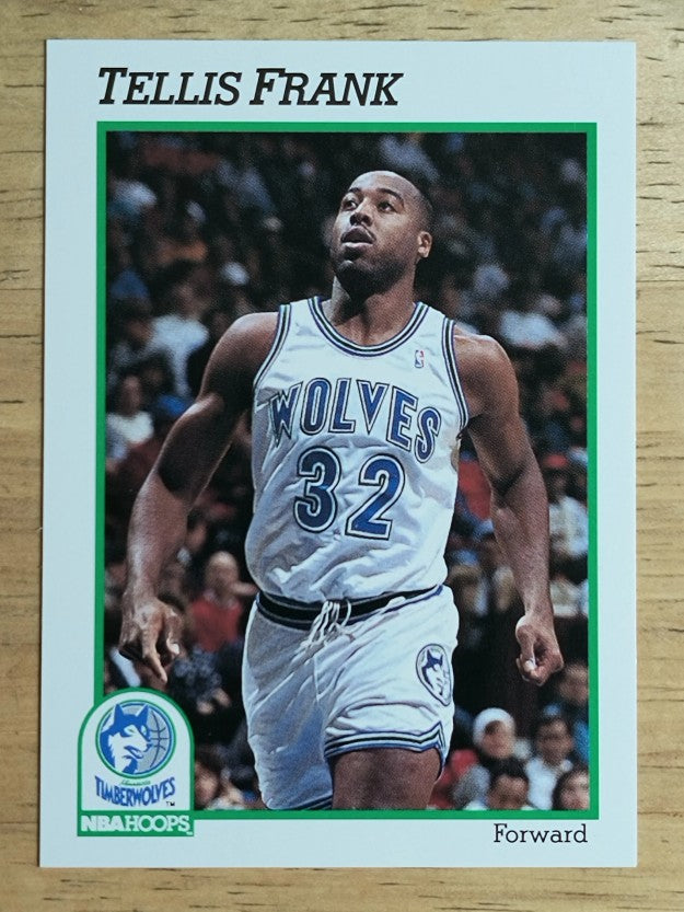1991-92 Hoops #396 Tellis Frank