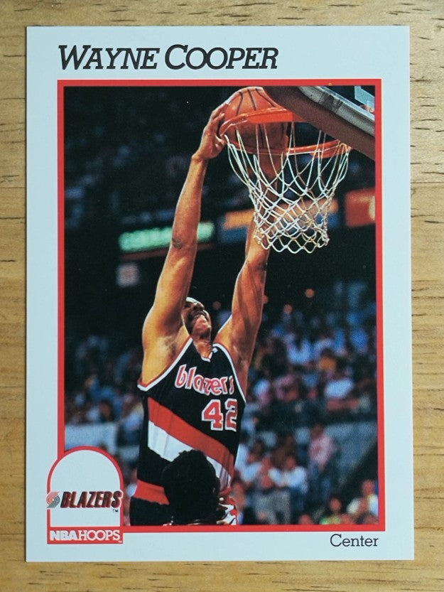 1991-92 Hoops #424 Wayne Cooper