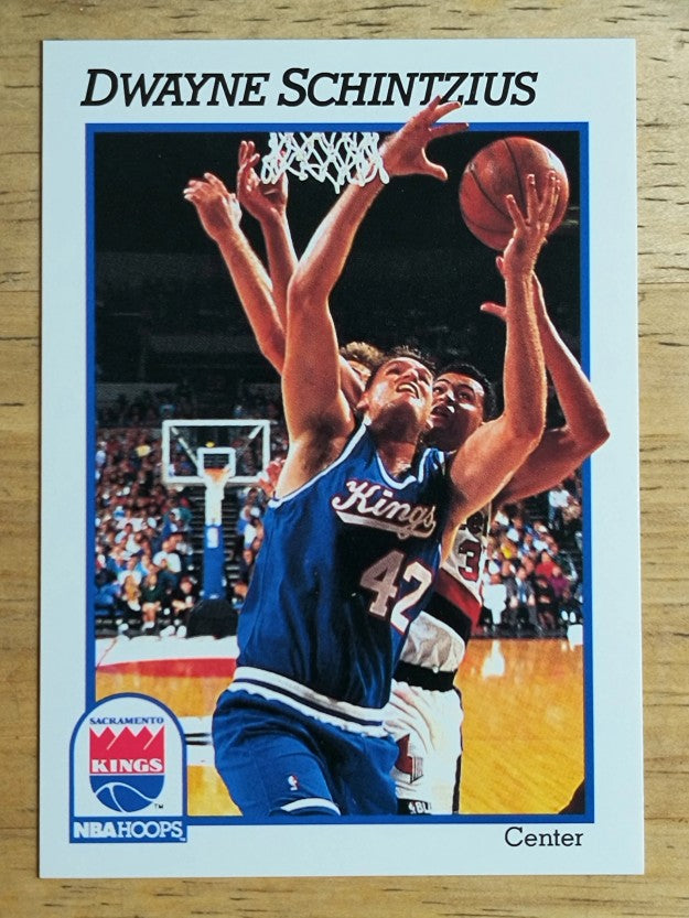 1991-92 Hoops #430 Dwayne Schintzius