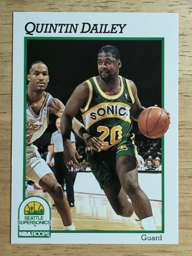 1991-92 Hoops #439 Quintin Dailey