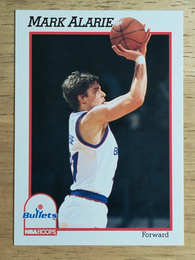 1991-92 Hoops #444 Mark Alarie