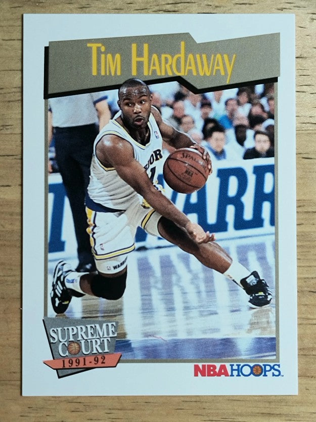 1991-92 Hoops #465 Tim Hardaway SC