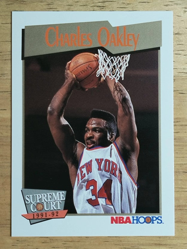 1991-92 Hoops #484 Charles Oakley SC