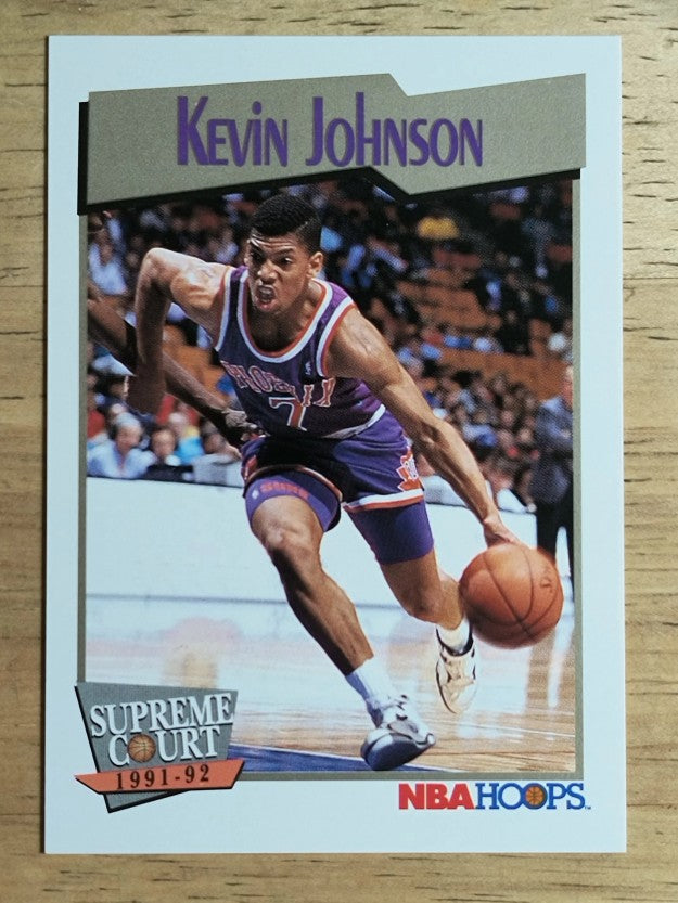 1991-92 Hoops #490 Kevin Johnson SC