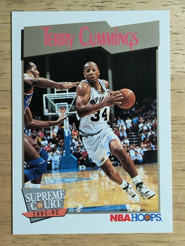 1991-92 Hoops #495 Terry Cummings SC