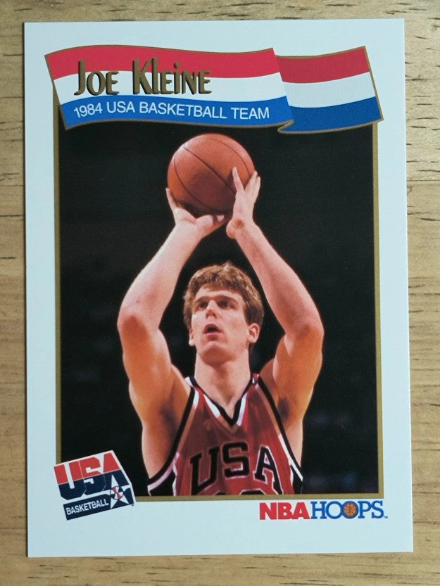 1991-92 Hoops #559 Joe Kleine USA