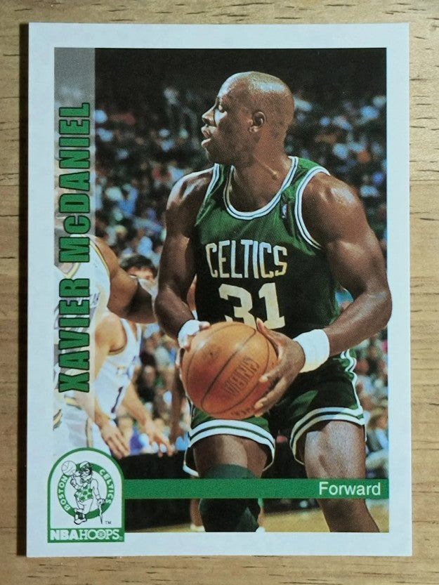 1992-93 Hoops #357 Xavier McDaniel
