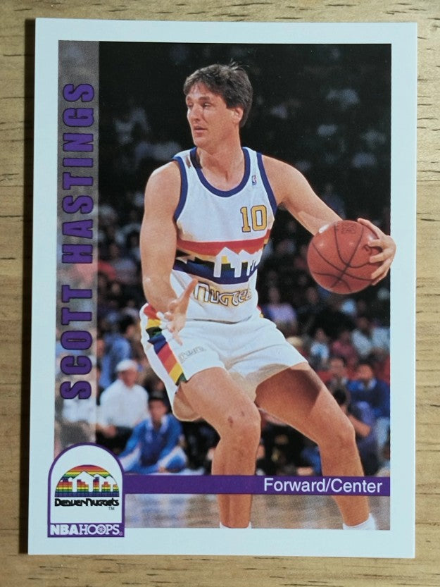 1992-93 Hoops #376 Scott Hastings