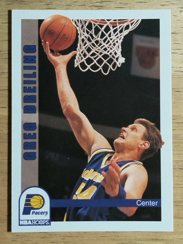 1992-93 Hoops #395 Greg Dreiling