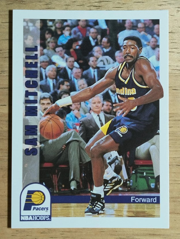 1992-93 Hoops #397 Sam Mitchell