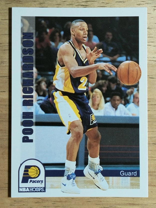 1992-93 Hoops #398 Pooh Richardson