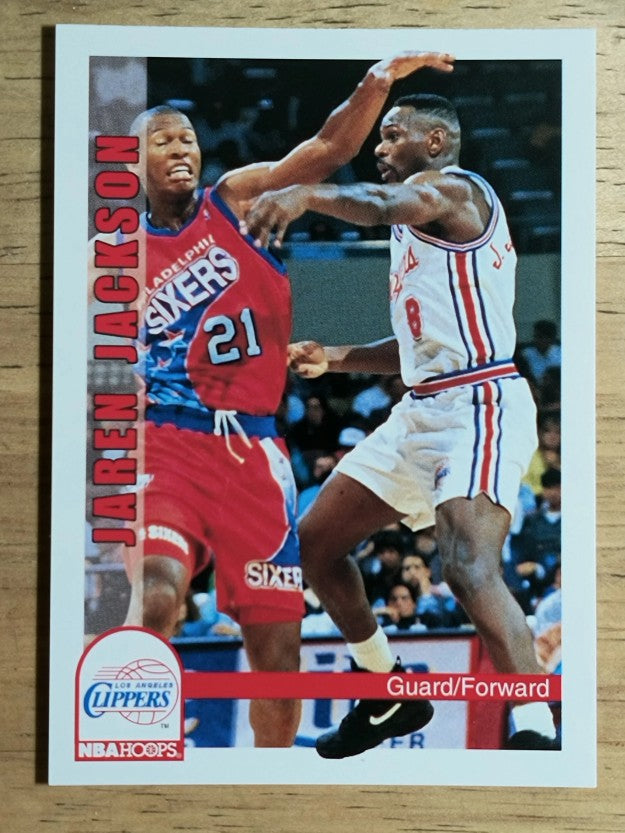 1992-93 Hoops #401 Jaren Jackson RC