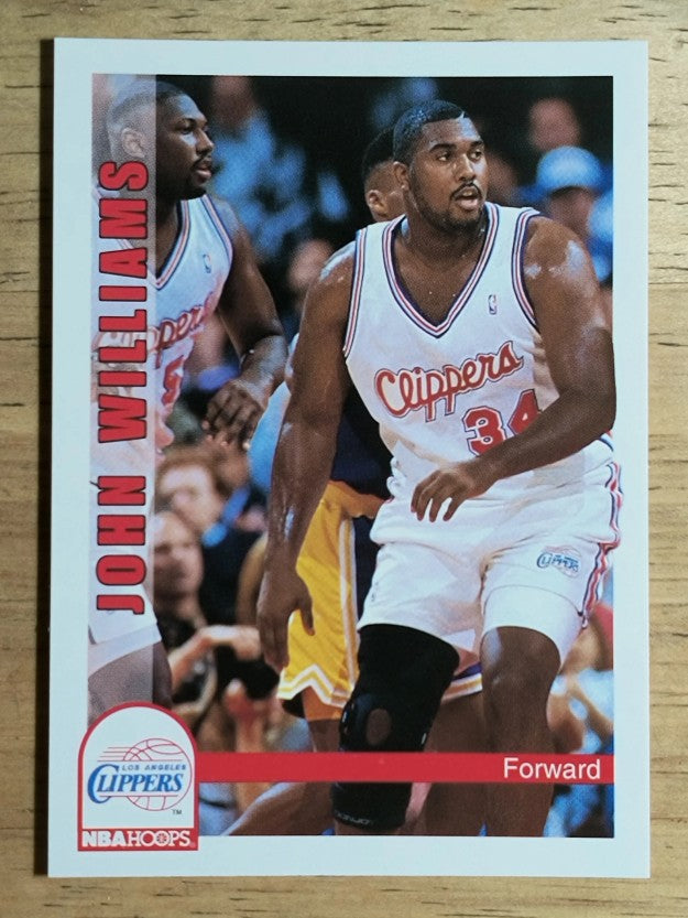 1992-93 Hoops #406 John Williams