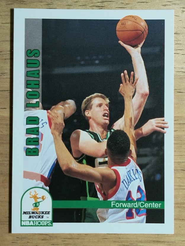 1992-93 Hoops #418 Brad Lohaus