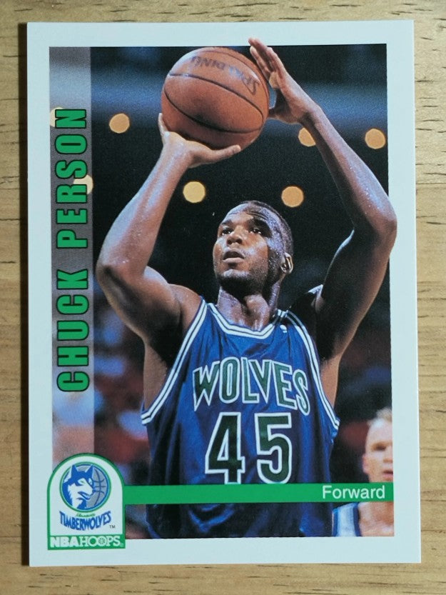 1992-93 Hoops #423 Chuck Person