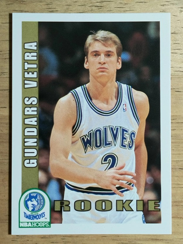 1992-93 Hoops #425 Gundars Vetra RC