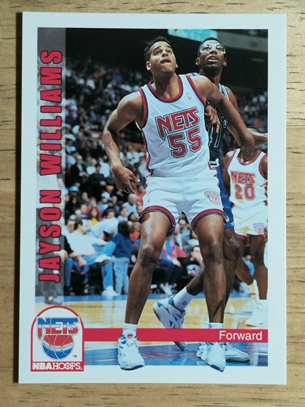 1992-93 Hoops #431 Jayson Williams