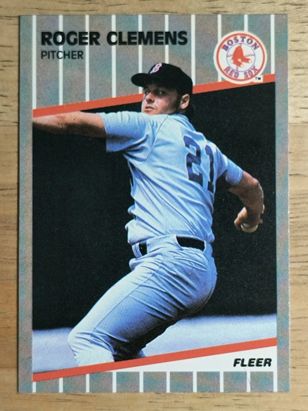 1989 Fleer #85 Roger Clemens