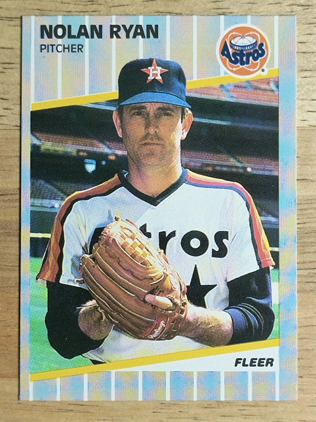 1989 Fleer #368 Nolan Ryan
