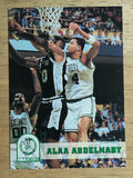 1993-94 Hoops #9 Alaa Abdelnaby