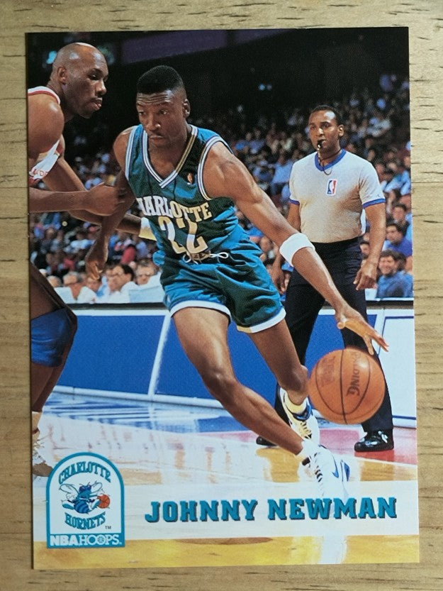 1993-94 Hoops #24 Johnny Newman