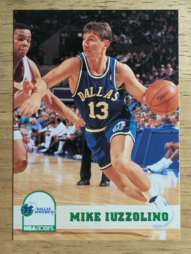 1993-94 Hoops #47 Mike Iuzzolino
