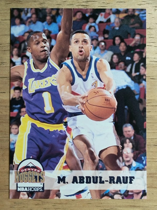 1993-94 Hoops #52 Mahmoud Abdul-Rauf
