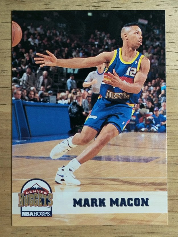 1993-94 Hoops #55 Mark Macon