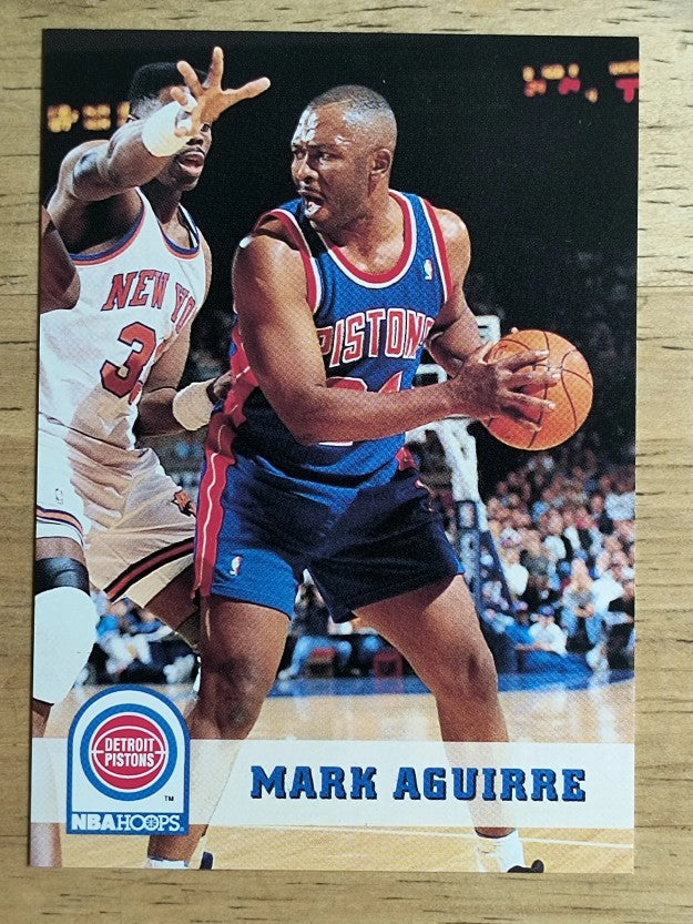1993-94 Hoops #60 Mark Aguirre