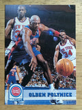 1993-94 Hoops #64 Olden Polynice