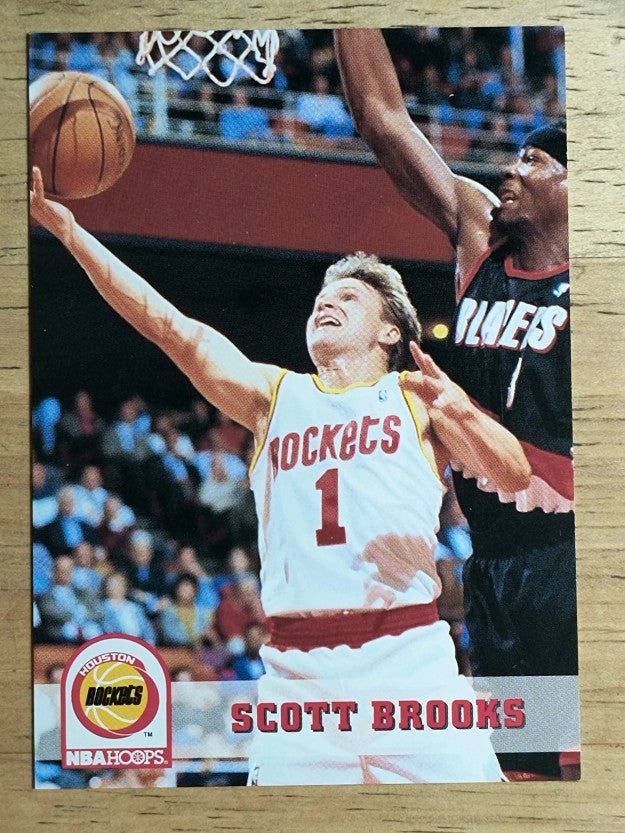 1993-94 Hoops #76 Scott Brooks