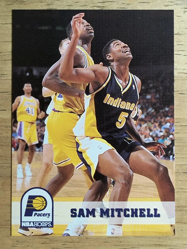 1993-94 Hoops #88 Sam Mitchell