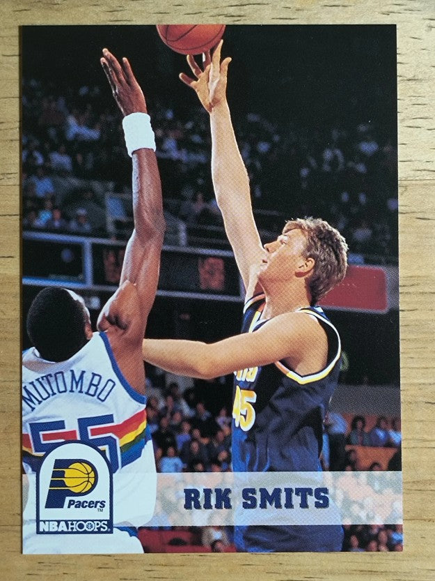1993-94 Hoops #92 Rik Smits