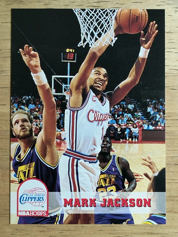 1993-94 Hoops #95 Mark Jackson