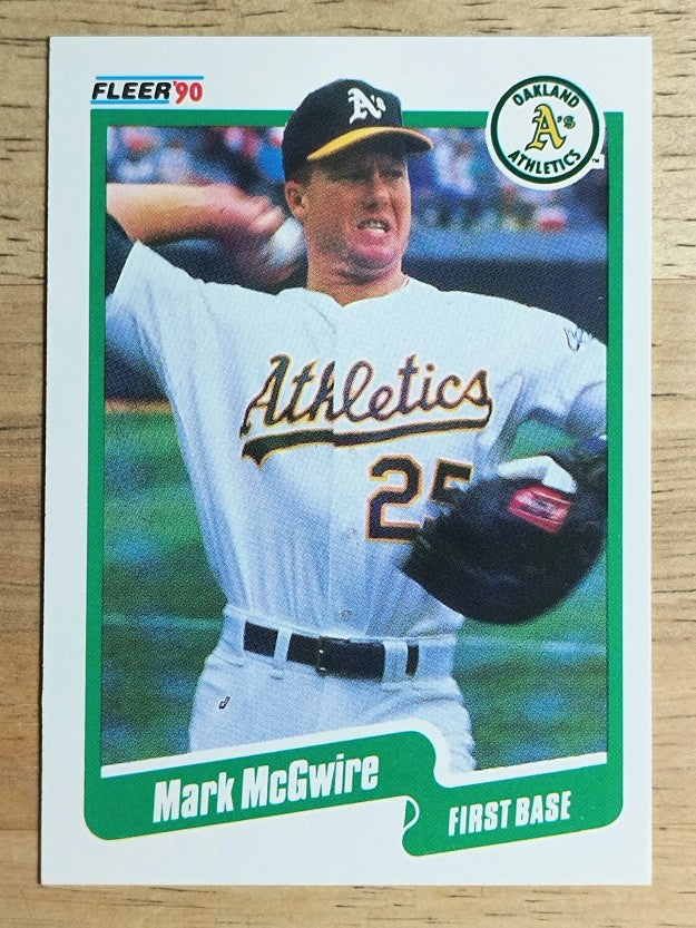 1990 Fleer #15 Mark McGwire