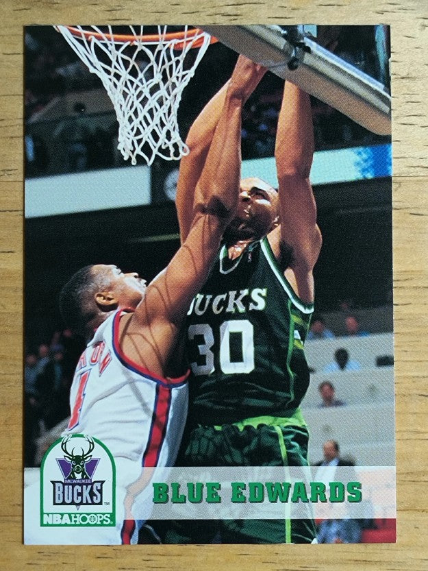 1993-94 Hoops #123 Blue Edwards