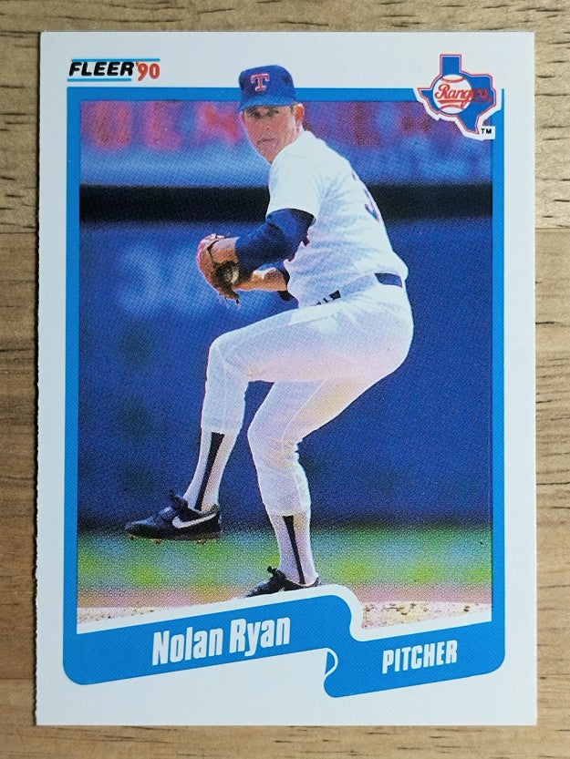 1990 Fleer #313 Nolan Ryan
