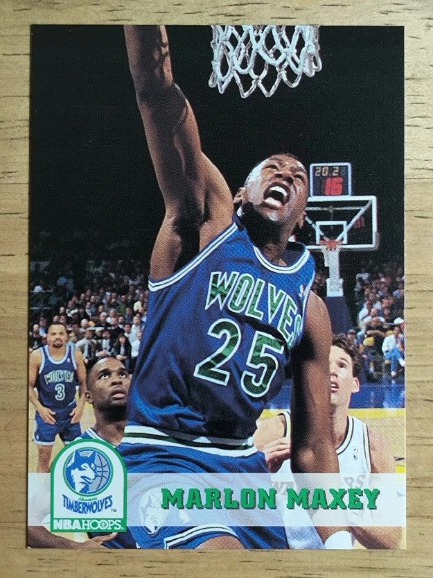 1993-94 Hoops #131 Marlon Maxey
