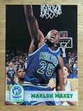 1993-94 Hoops #131 Marlon Maxey