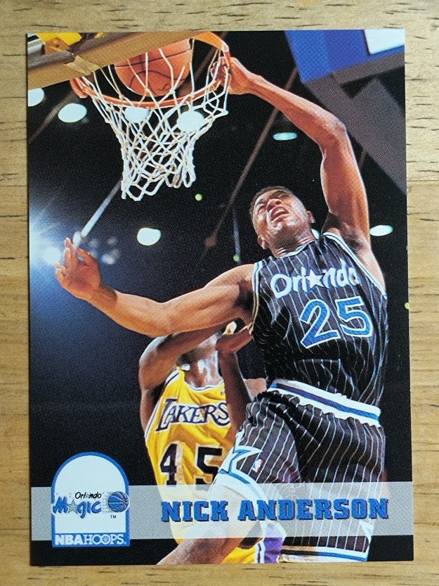 1993-94 Hoops #152 Nick Anderson